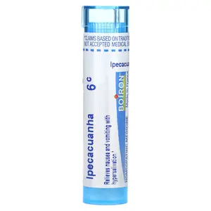 Boiron Ipecacuanha, 6C, Nausea Relief, Approx 80 Pellets