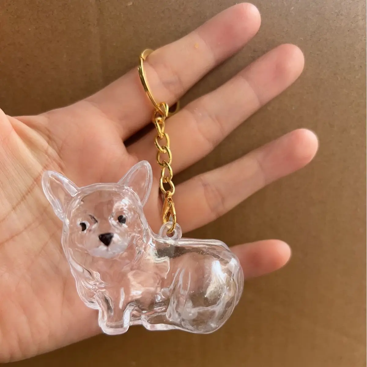 Large Corgi [comes with keychain]