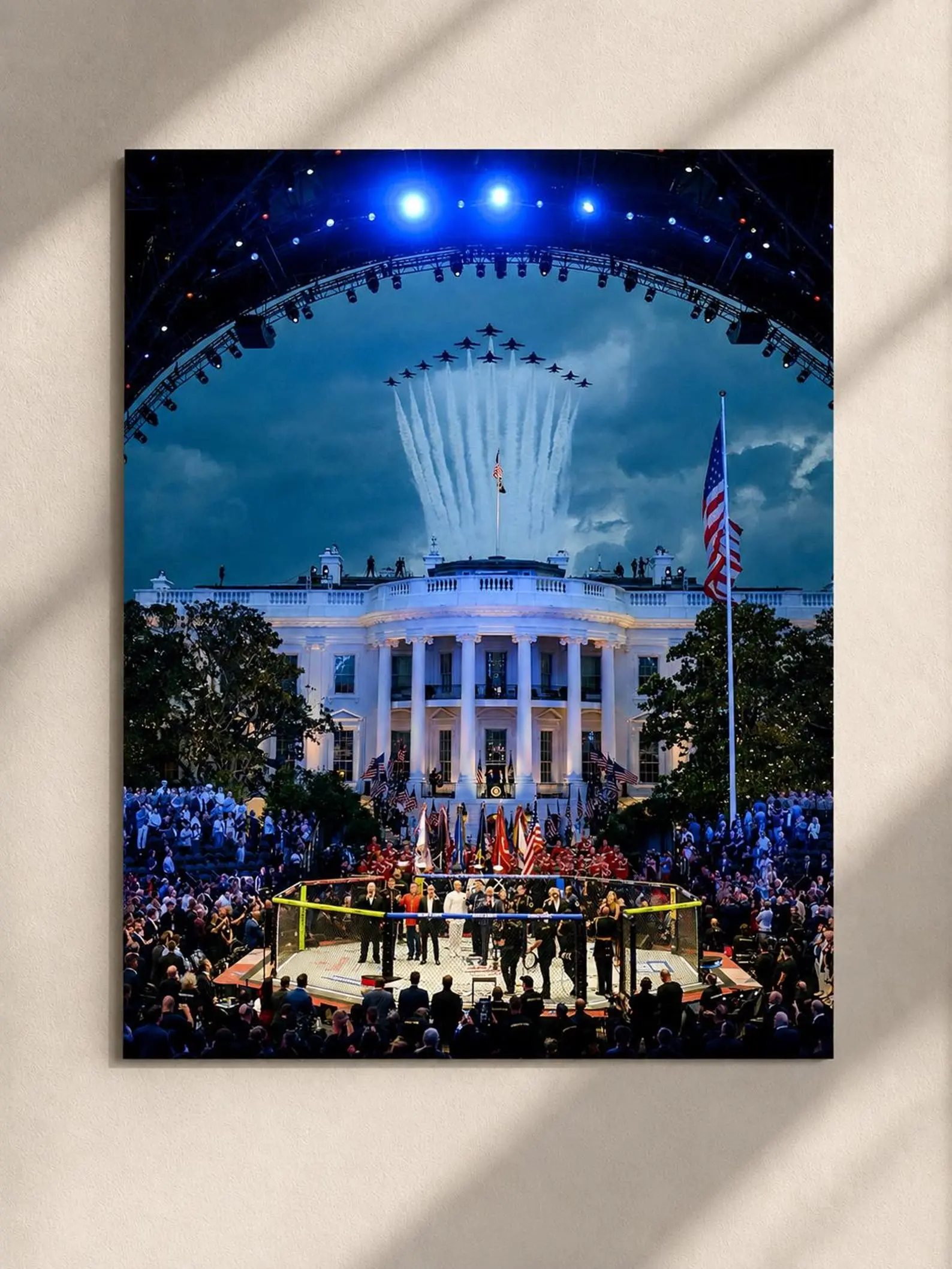 UFC Freedom 250 Poster_No Framed