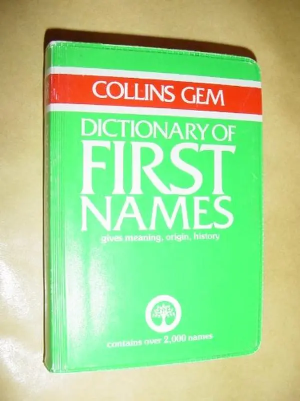 USED-Gem Dict First Names (Collins Gems) by Dictionaries & Reference (Paperback)