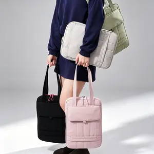 Trendy Minimalist 15 Inch Laptop Handbag Streetwear Commuter Tech Bag Multi Color iPad Protective Case Back to School Essential