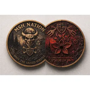 CHALLENGE COIN #5 - Stranger Things... The Upside Down