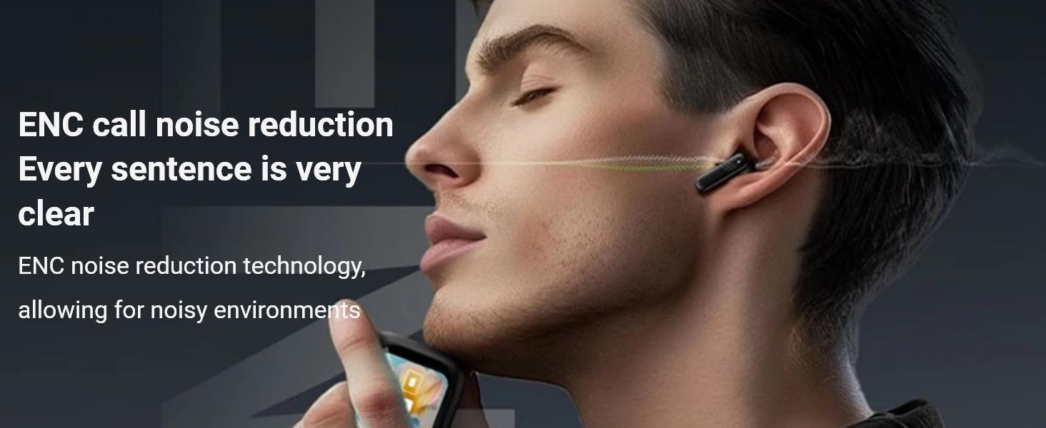 Kncfoeb Electronic In-Ear Wireless Earbuds Headset, Smart Touchscreen Real-Time AI Translation (175 Languages, No Subscription), Bluetooth 5.4 with LED Screen, ANC/ENC Noise Cancelling, 40H Device for Work, Travel