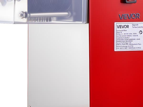 【Summerfinds】VEVOR Meat Cutting Machine, 850W Commercial Slicer, 3.5mm Heavy Duty Stainless Steel Blade Shredder for Boneless Meat Soft Vegetables, Electric Food Slicers for Kitchen Restaurant Supermarket