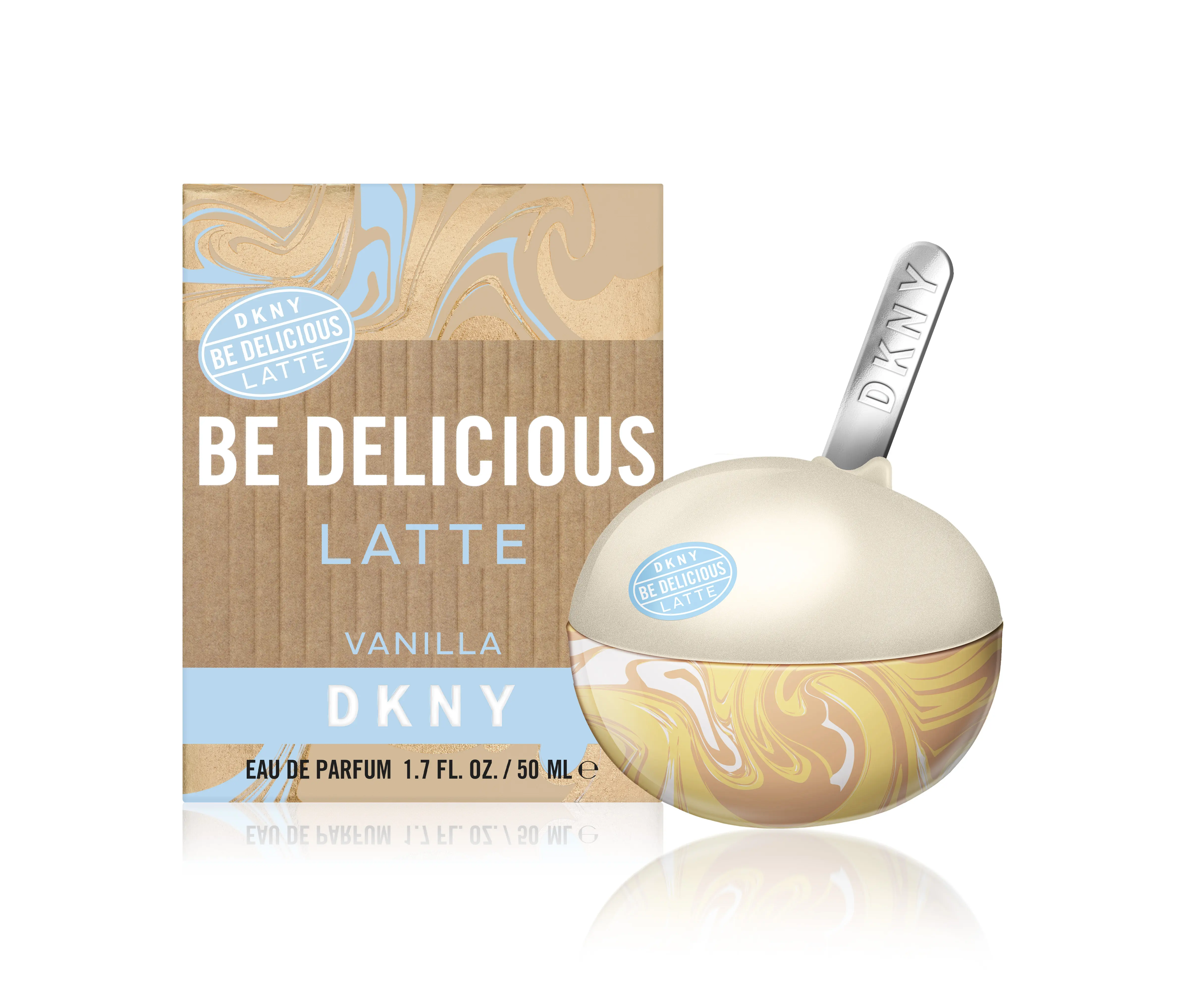 DKNY Latte Vanilla Perfume – Eau de Parfum Spray for Women 1.7 Fl Oz/50ml
