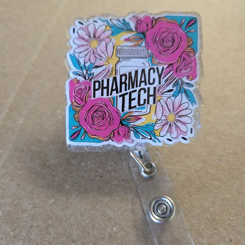 pharmacy tech badge reel