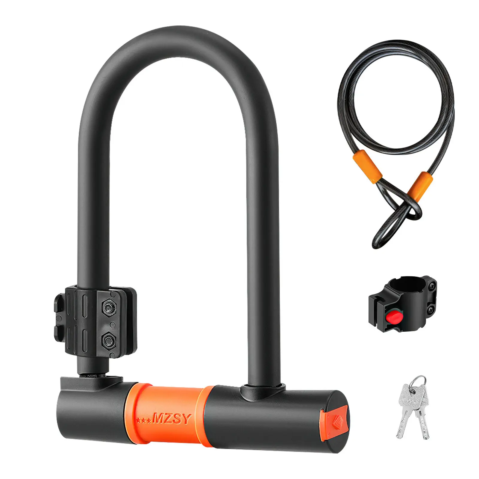 【FathersDayGift】Bike Lock Electric Scooter Lock Heavy Duty Motorcycle Safety Anti-theft U Lock