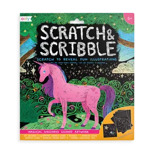 Magical Unicorn Scratch and Scribble Scratch Art Kit