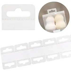 200 count Self Adhesive Hang Tabs Hooks,Slot Hole Adhesive Hang Tags Clear Plastic Hangers for Retail Store Display Pegboard Hang Tabs Hangers(Slot Hole)