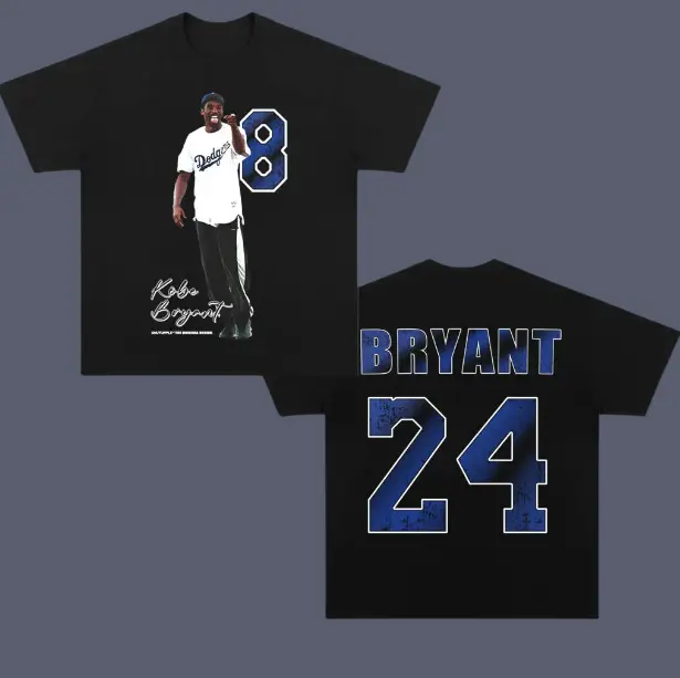 Kobe Tribute Vintage Tee, Kobe 2-Sided T-Shirt, Mamba Shirt, Unisex Basketball Shirt, Graphic Tees, Sweatshirt Menswear Womenswear Streetwear