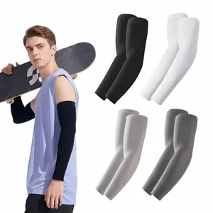 Arm Sleeves, Cooling UV Sun Protection Sports Compression for Men/Women