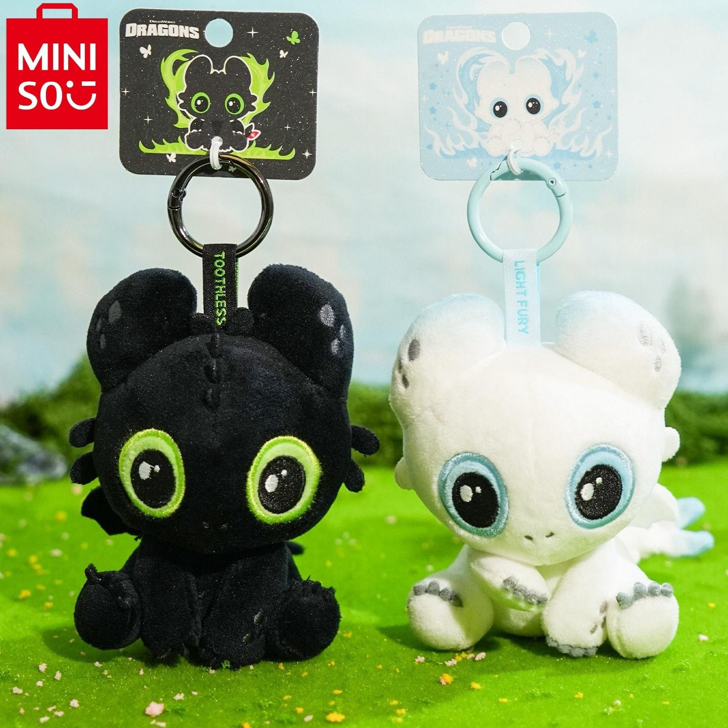How to Train Your Dragon Toothless Light Fury Plush Keychain Cute Bag Charm Backpack Pendant Collectible Gift#Summervibes, Back To School