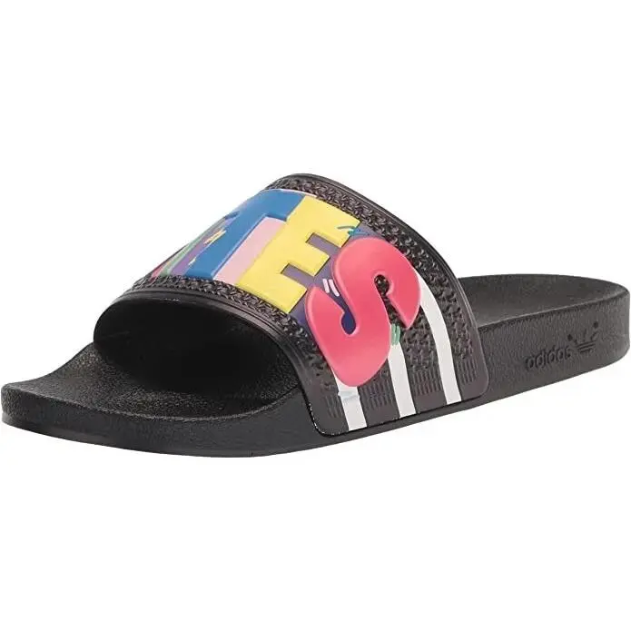 NWB Adidas Originals Adilette Pride Slides Slip Ons Love Unites GX6389 Sz 11