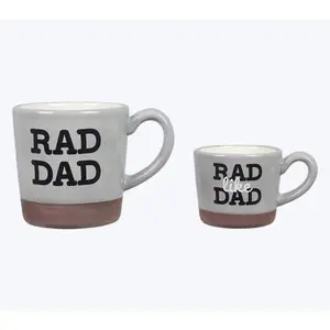 Young's Set of 2 Ceramic Dad & Kid Mug Gift Set