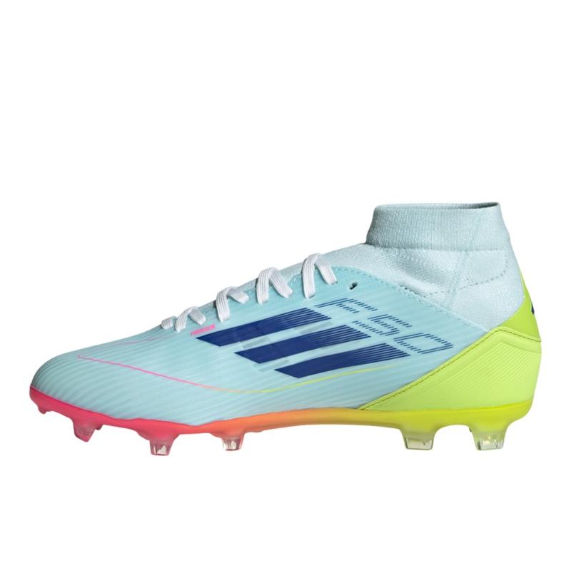 adidas Womens F50 League Mid Firm GroundMulti Ground Soccer Cleats  - Blue