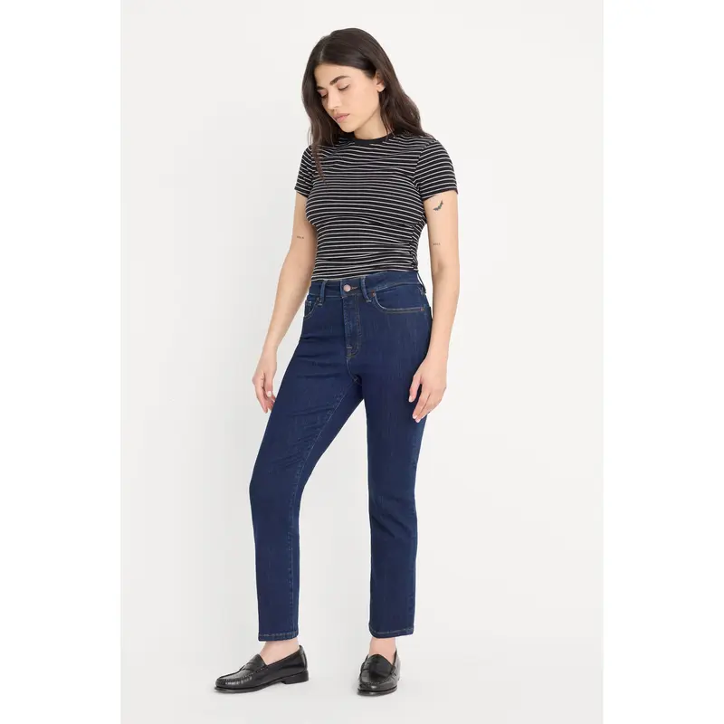 GOOD PETITE STRAIGHT JEANS | INDIGO1153