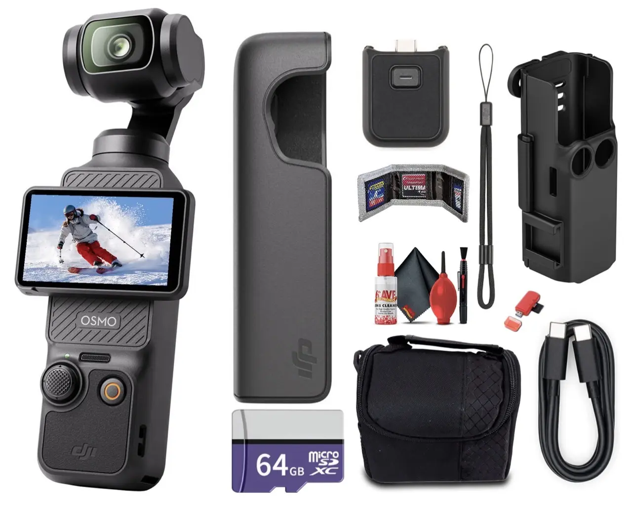 DJI Osmo Pocket 3 4K Gimbal Camera w/ ActiveTrack