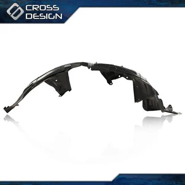 CROSSDESIGN Front Right Passenger Side Fender Inner Splash Guard - Fit for Nissan Rogue 2014-2018, Protects Wheel, Offers Scratch Protection, Enables Upgrade & Refresh Look