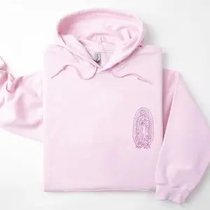 Virgen de Guadalupe Hoodie Unisex Classic Cotton Fabric