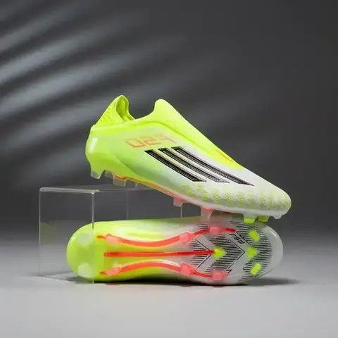 Men's Premium Seamless Soccer Cleats - Non-Slip, Durable Outdoor Lawn Football Boots with Super Grip & Ankle Support, High-end, Fashion, Soccer Shoes, Speed Cleats, Football Field Boots, Sports Football Shoes, TF Soccer Shoes