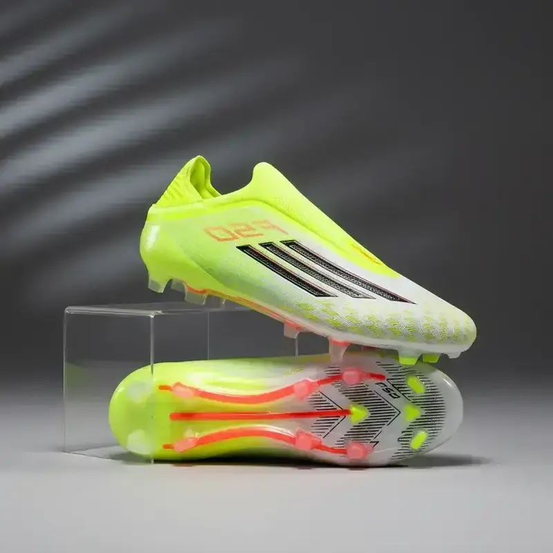 Men's Premium Seamless Soccer Cleats - Non-Slip, Durable Outdoor Lawn Football Boots with Super Grip & Ankle Support, High-end, Fashion, Soccer Shoes, Speed Cleats, Football Field Boots, Sports Football Shoes, TF Soccer Shoes