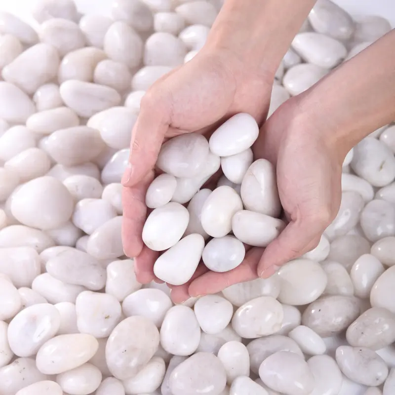 Decorative Polished Pebbles 2-3cm, Ideal for Indoor Plants & Outdoor Gardens, Perfect for Vases, Aquariums, Fish Tank Decor, Aquarium Supplies, Festive Decorations