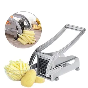 Say Goodbye to Manual Cutting, Stainless Steel Vegetable Slicer, Fast Cutting of Potato Strips, Carrot Chunks, Household Kitchen Vegetable Preparation Tool, Even and Effortless French Fry Slicer, Vegetable Slicer Dicer, Potato Cutter, Kitchen Gadgets