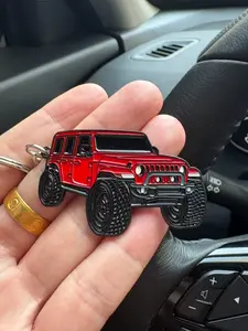 Off-Road Car Keychain Heavy Duty Double Sided Metal Key Ring For Men Scratch Resistant Premium Quality Enamel Coating Ideal For Adventure Enthusiasts Summervibes Rugged Compact tiktokshopspringglowup