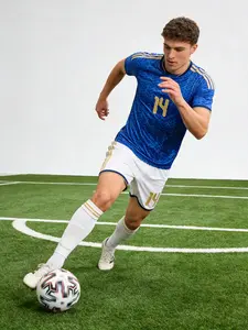 Men's Sport Football Suit Set, World Cup Quick-Dry Breathable Training Gear, Loose-Fitting Casual Style, Ideal for Soccer Enthusiasts