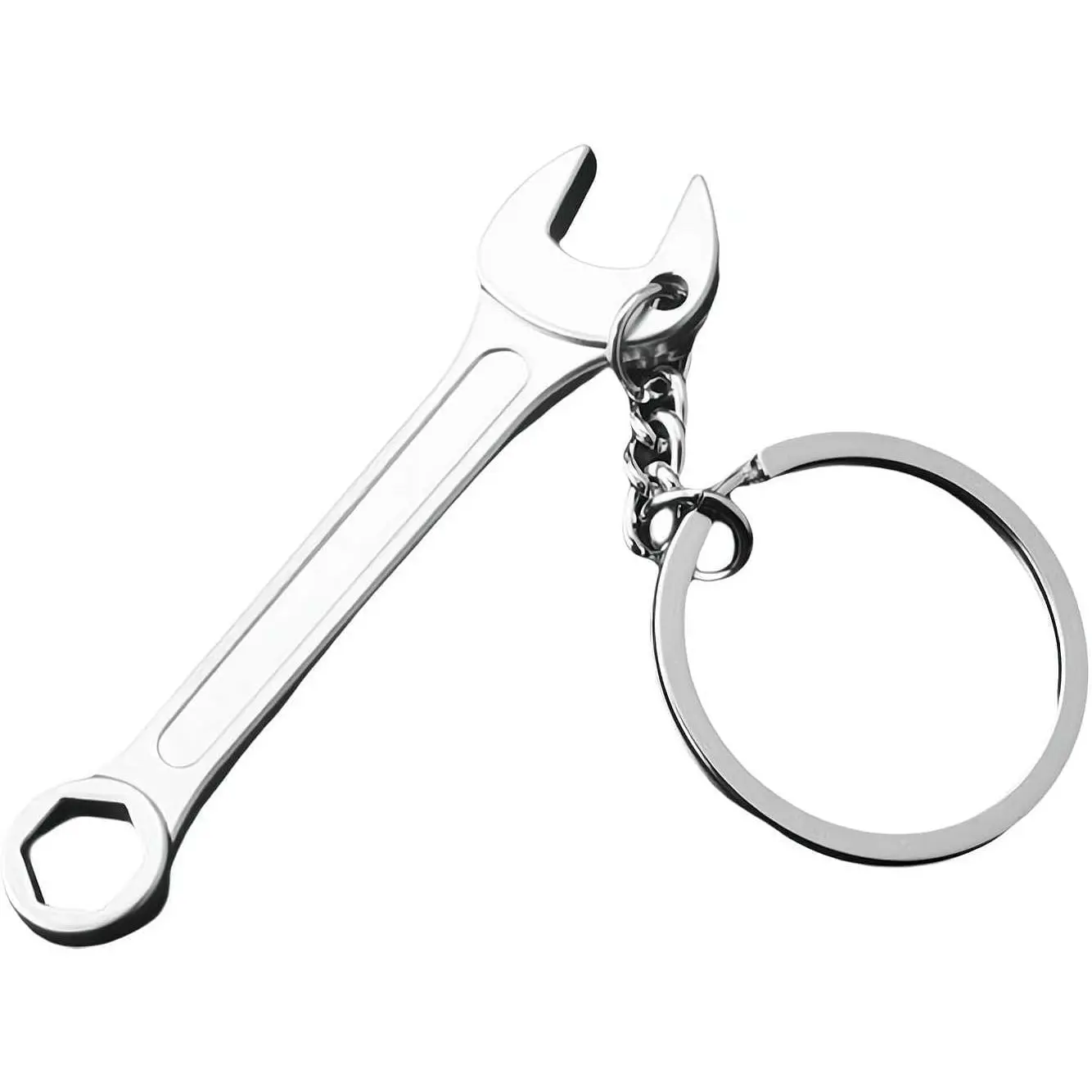 Mini Wrench Tool Keychain,Adjustable Spanner,Spanner Wrench Keyring Pendant,Novelty Repair,Multitool Tool Keychains Gift for Men Women