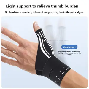 Lightweight and compressive thumb wrist brace for men and women, fitness protective gear to prevent sprains, wrist joint protector, tendon sheath hand protector