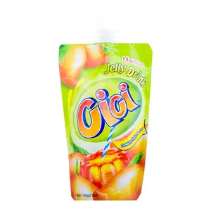 STRONGFOOD CICI Mango Jelly Drink with Real Coconut Jelly Bits & Fruit Juice, 150g