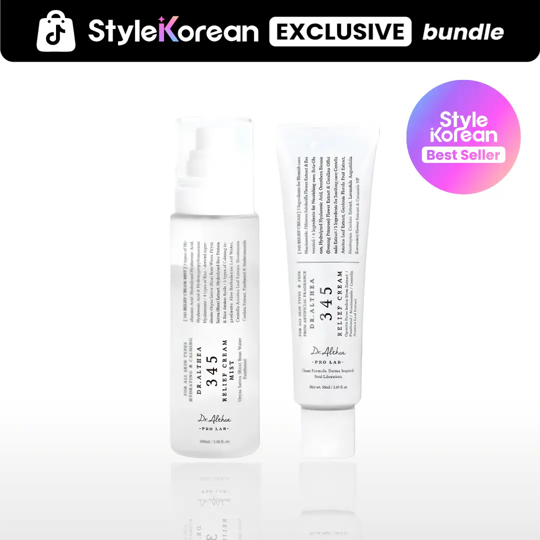 [Dr.Althea] 345 Relief Cream+Mist Duo Set for sensitive skin, recovery, moisture