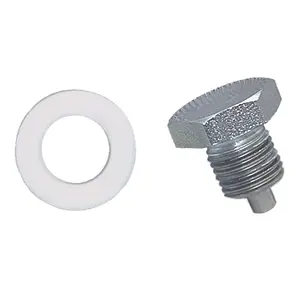 Oil Pan Drain Plug - Clear Zinc