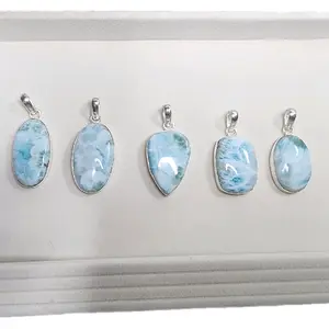 Larimar Pendants