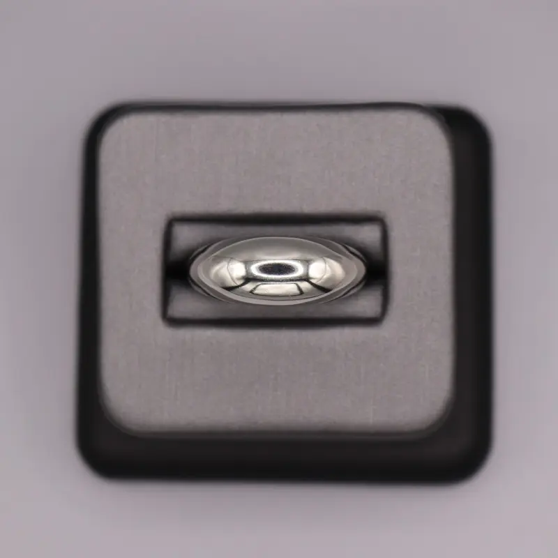 Sterling Silver Plain Ring - Dome Design