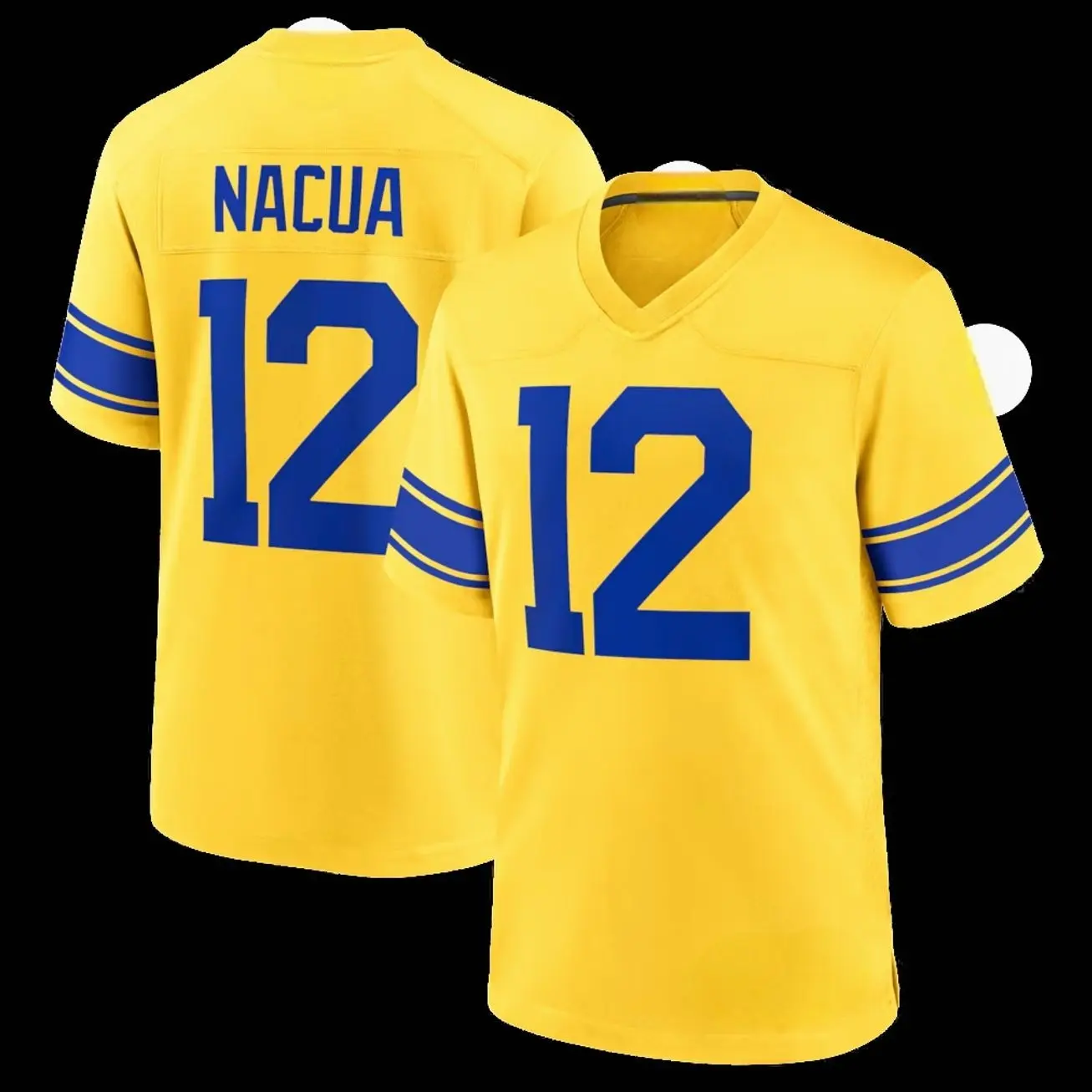 Unisex Football inspired by Nacua 12 Los Angeles Classic Sol Game Jersey