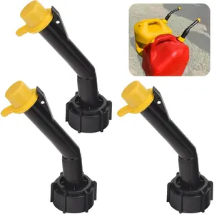 Fuel Gas Can Jug Spouts Nozzles Rings & Caps for 900302 900092 900094 Old Style, Use for Fuel, Diesel, Kerosene, Gas and Water - 5 gallon gas can spout (3 Pcs)