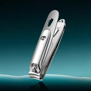 Single Pack Nail Clippers Large Size Home Use Genuine High-End Flat Mouth Nippers Slanted Edge Nail Scissors