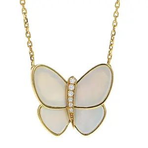 Pre-owned Van Cleef & Arpels Butterfly Pendant