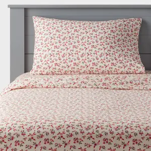 Full Ditzy Flower Kids' Cotton Sheet Set - Pillowfort