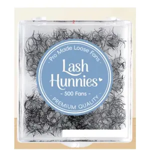Cashmere 500 Promade Lash Extensions 6D 0.05 , Easy Application