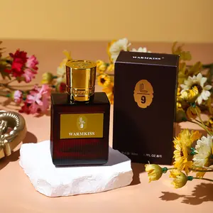 Warmkiss Midnight Kiss 50ML Perfume, Eau de parfum, Floral Scented, Gold Romantic Scent, Long-Lasting Light Fragrance for Mature Women, Elegant Ladies' Cologne