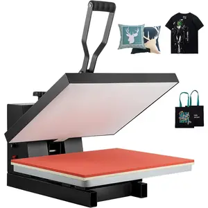 VEVOR Heat Press 16x24, 1700W Power Heat Press Machine, Fast Heating, High Pressure Heat Press Machine for T-Shirt, Digital Industrial Sublimation Printer for Heat Transfer Vinyl, Easy to Use, Black