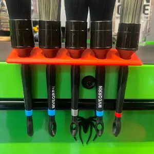 Car Detailing Polishing Brush Holder (Wall Mountable)