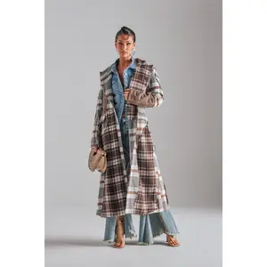 MIXED FEELINGS PATCHWORK TRENCH