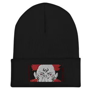 Jujutsu Kaisen Sukuna Beanie Winter Embroidered