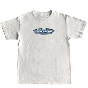 Unisex Graphic TeeVintage 90s Quiksilver Skateboarding & Surfing Unisex Crew Neck Tees    Casual Short-Sleeve TopSummer 2026 Streetwear