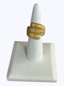 R0106 | Matte Spiral Stretch Ring | RG26123