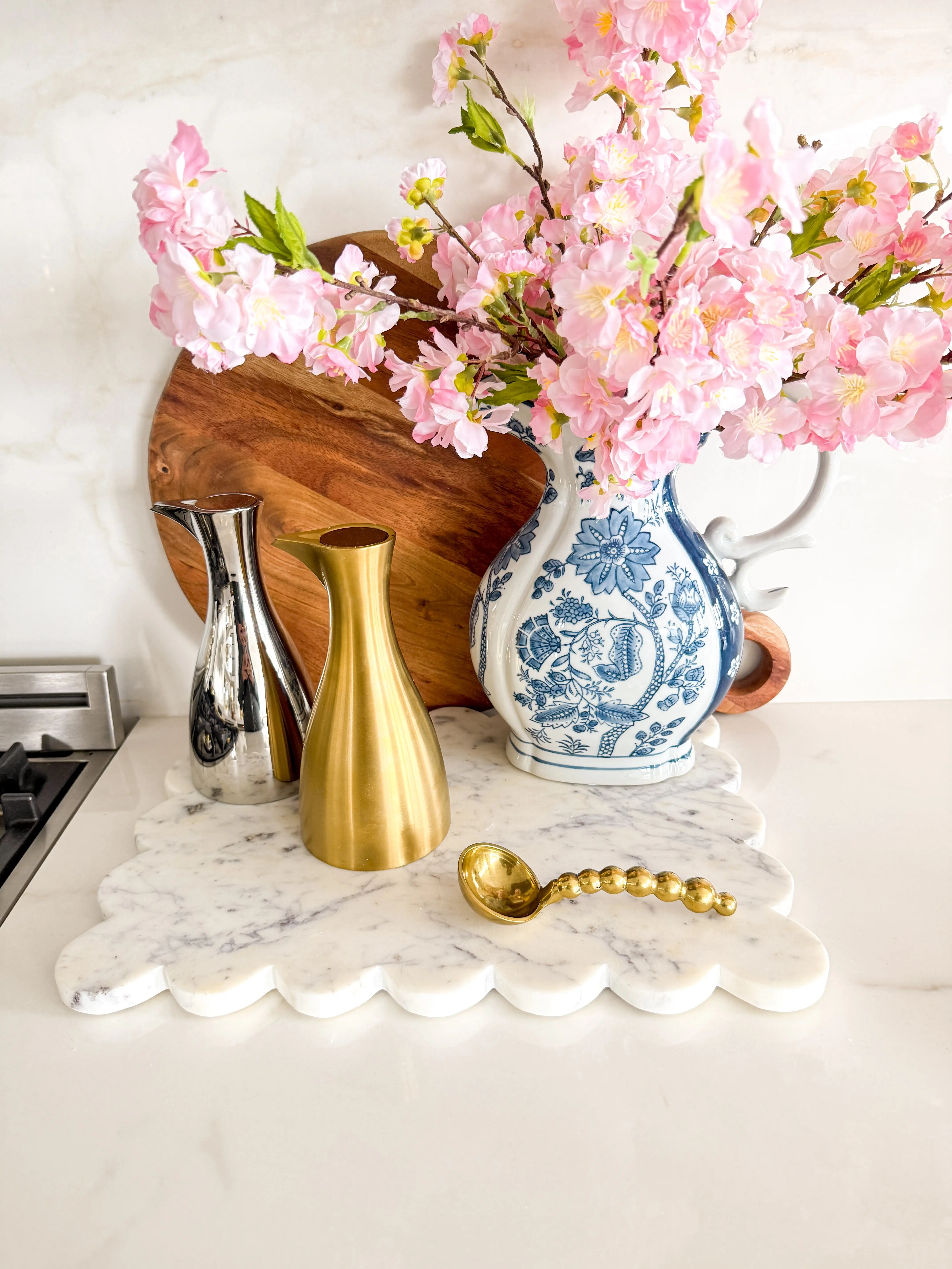 Gold Beaded Spoon